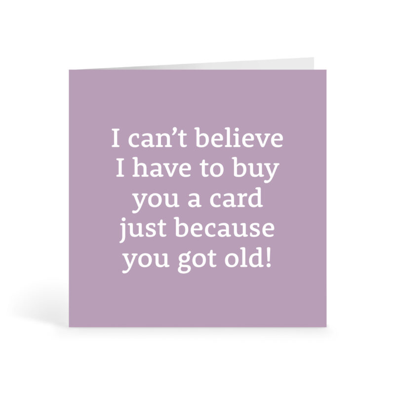 Got Old Card