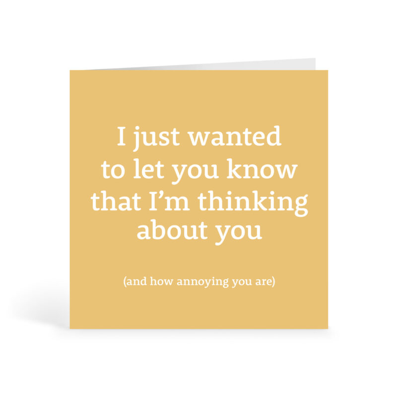 Thinking Of You Card